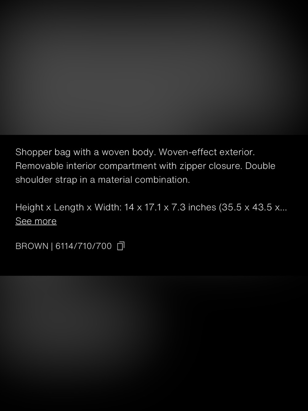 ZARA Woven Bag NWT - Picture 7 of 7